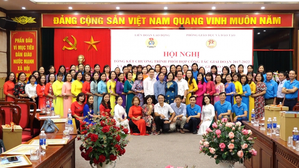 Huyện Thanh Oai: Chăm lo tốt đời sống đoàn viên công đoàn khối giáo dục