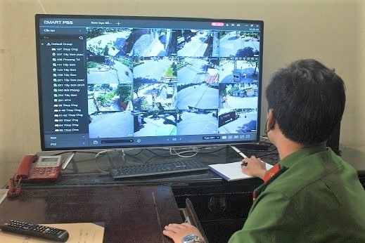 Ra mắt mô hình camera giám sát an ninh trật tự phường Quảng Long