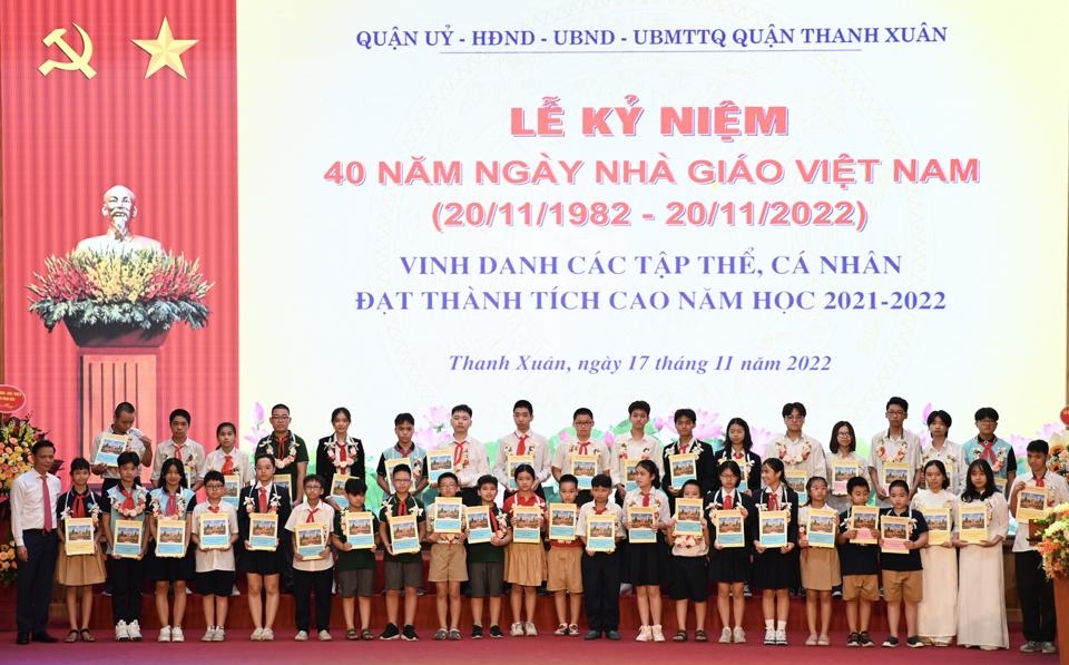 Quận Thanh Xuân: Phát huy sáng tạo và nỗ lực vươn lên ở từng giáo viên, học sinh