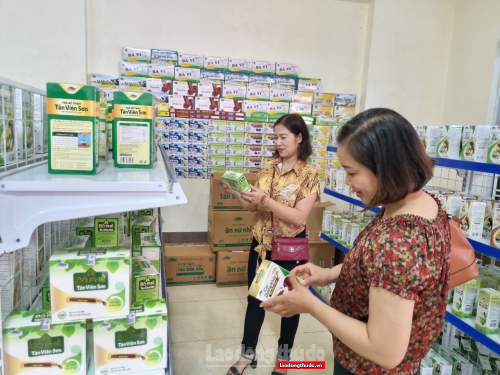 Hà Nội: Mở thêm điểm bán và giới thiệu sản phẩm OCOP tại huyện Ba Vì