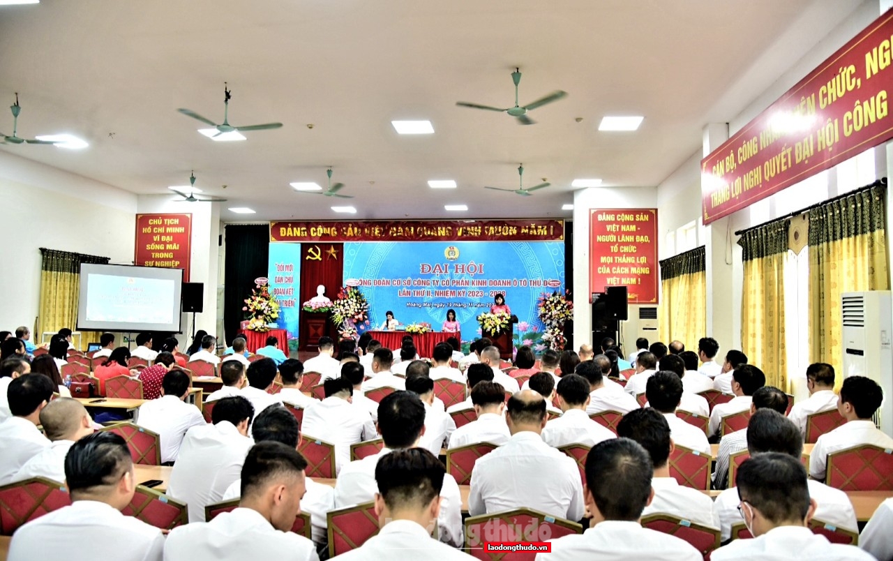 Quận Hoàng Mai: Hoàn thành Đại hội điểm Công đoàn cơ sở khối doanh nghiệp