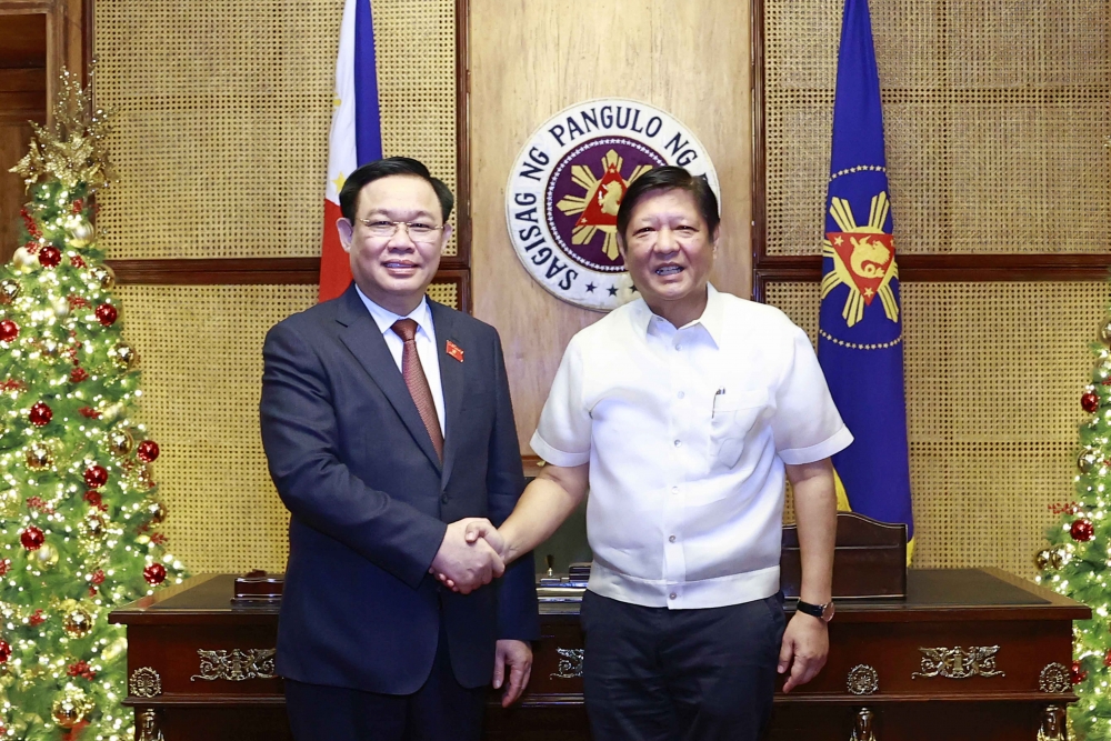 Chủ tịch Quốc hội Vương Đình Huệ: Thúc đẩy quan hệ Đối tác chiến lược với Philippines trên mọi lĩnh vực