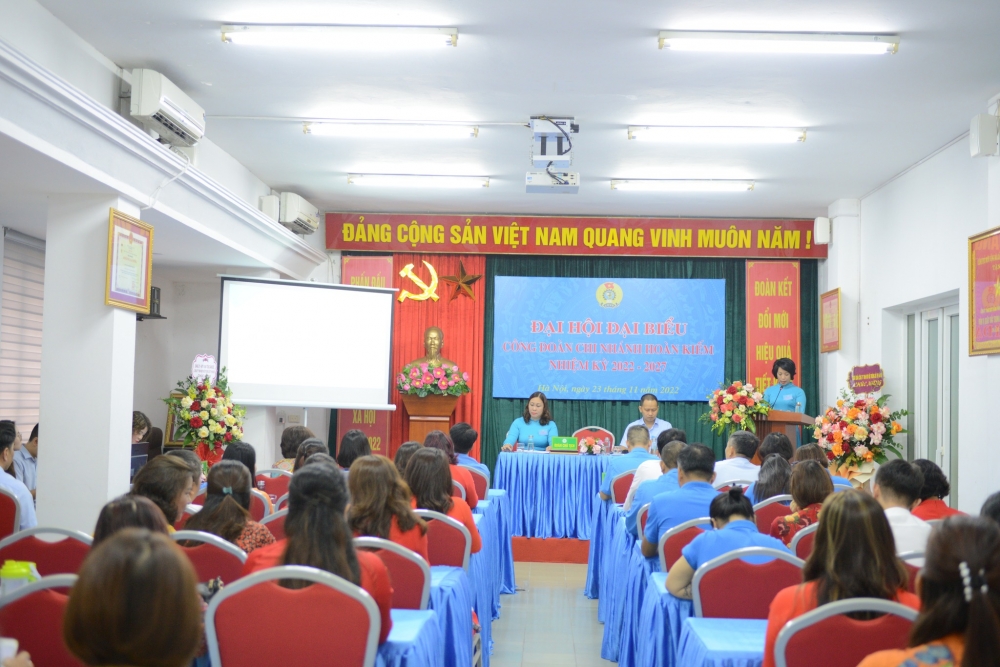 Công đoàn Urenco Hà Nội tổ chức thành công Đại hội điểm Chi nhánh Hoàn Kiếm