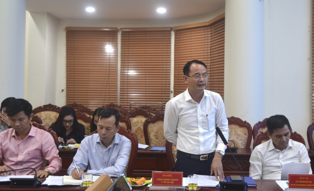 Khảo sát hoạt động Công đoàn Cụm thi đua số 8 Liên đoàn Lao động thành phố Hà Nội
