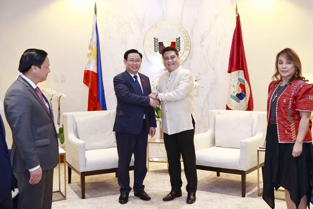 Thượng viện Philippines thông qua Nghị quyết tăng cường hơn nữa quan hệ nghị viện Philippines - Việt Nam