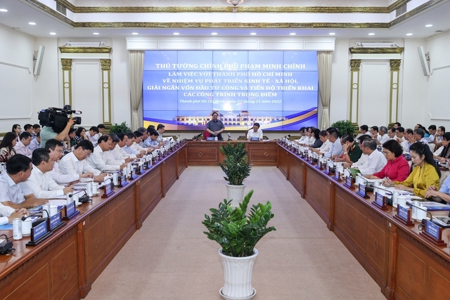 Xử lý dứt điểm vướng mắc, thúc đẩy 5 dự án trọng điểm của thành phố Hồ Chí Minh