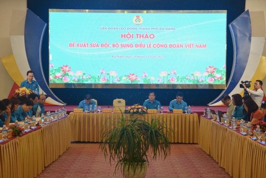 Nhiều đề xuất sửa đổi, bổ sung Điều lệ Công đoàn Việt Nam