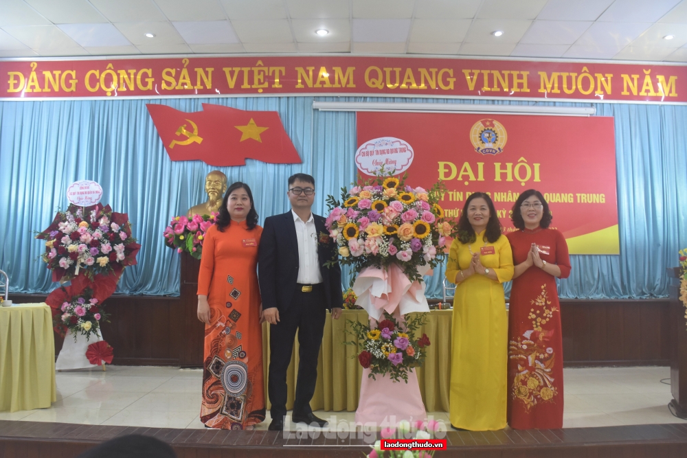Quận Hà Đông: Tổ chức thành công Đại hội điểm Công đoàn Quỹ tín dụng Nhân dân Quang Trung