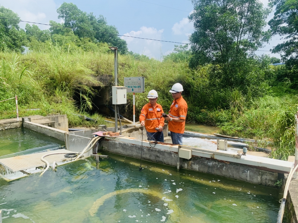 Kiểm soát chất lượng nước trước khi xả thải tại Masan High-Tech Materials