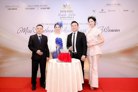 Vương miện Cuộc thi "Hoa hậu Doanh nhân Đông Nam Á 2023" trị giá gần 2 tỷ đồng
