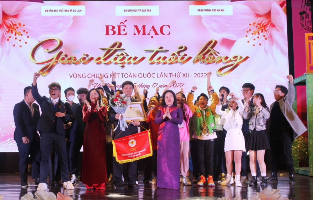 Hà Nội giành giải Nhất toàn đoàn Hội thi ''Giai điệu tuổi hồng'' năm 2022