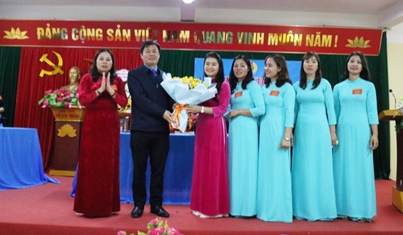 Đại hội Công đoàn trường Mầm non xã Lam Điền thành công tốt đẹp