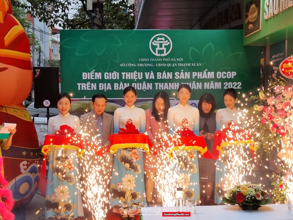 Hà Nội có thêm Điểm giới thiệu và bán sản phẩm OCOP tại quận Thanh Xuân