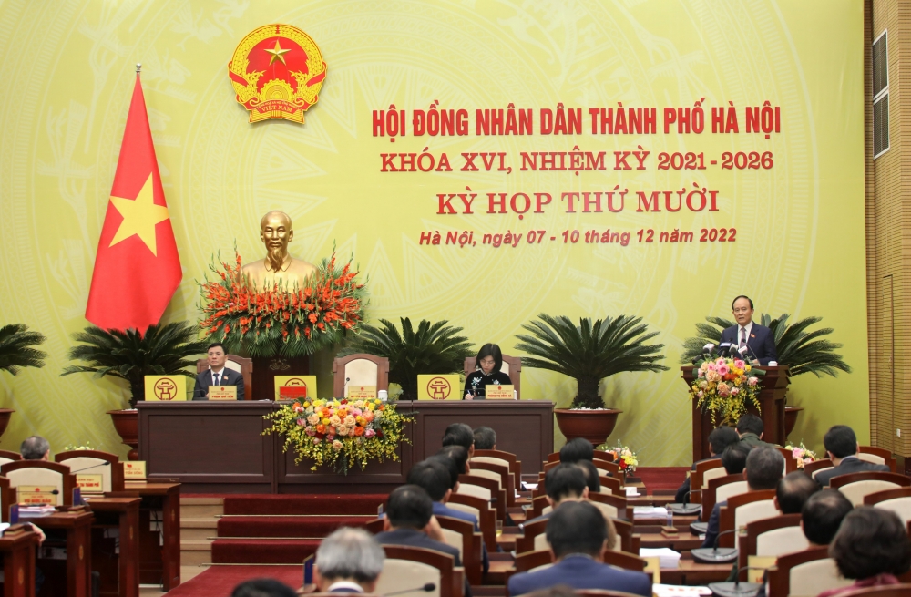Chủ tịch HĐND TP Hà Nội: Khẩn trương khắc phục tồn tại, hạn chế, nội dung, lĩnh vực chất vấn