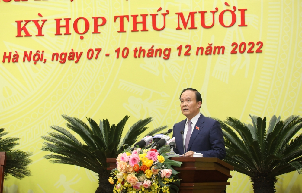 Chủ tịch HĐND TP Hà Nội: Khẩn trương khắc phục tồn tại, hạn chế, nội dung, lĩnh vực chất vấn