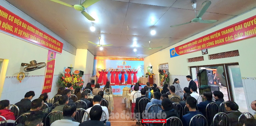 Huyện Thanh Oai: Đại hội điểm Công đoàn cơ sở khối doanh nghiệp thành công