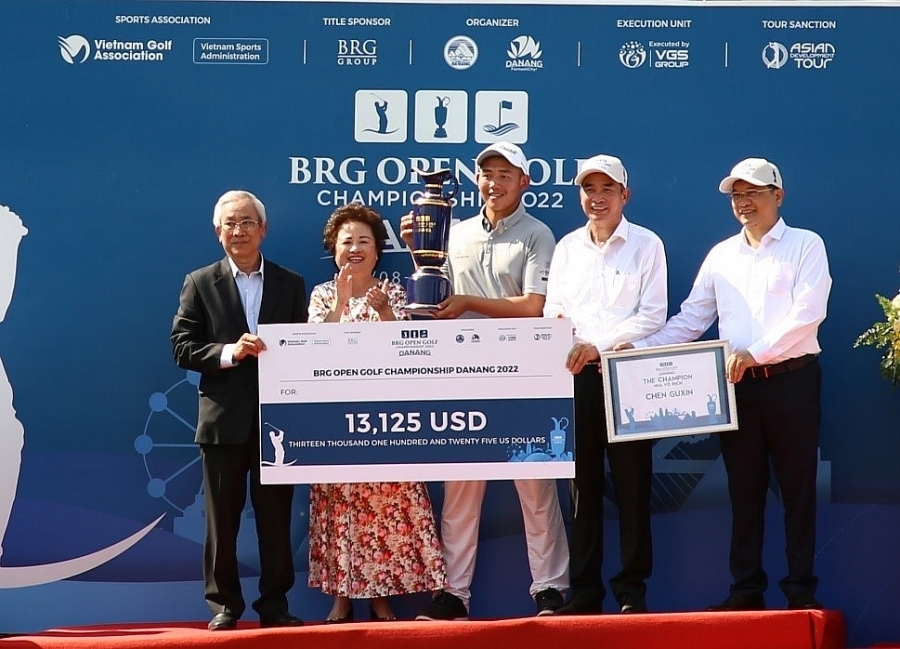 Gôn thủ người Trung Quốc, Chen Guxin đăng quang giải đấu BRG Open Golf Championship Danang 2022