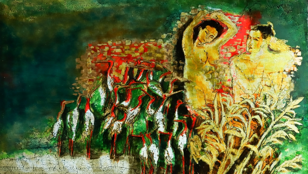 Nữ họa sĩ Văn Dương Thành mở triển lãm &quot;Spring sun&quot; mừng Giáng sinh và năm mới