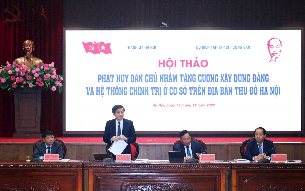 Tìm giải pháp để công cuộc phát huy dân chủ ở Thủ đô Hà Nội có bước phát triển mới
