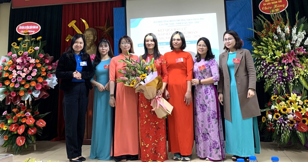 Công đoàn Trường THCS Trần Phú vững bước tới tương lai