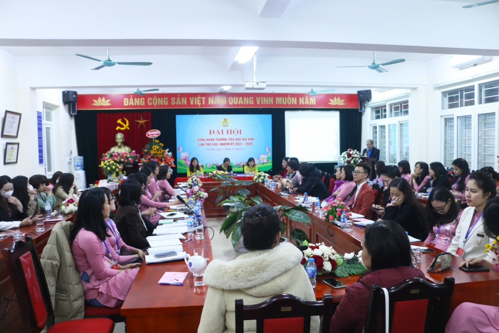 Trường Tiểu học Đại Kim: Đổi mới và nâng cao chất lượng hoạt động Công đoàn trong nhiệm kỳ mới