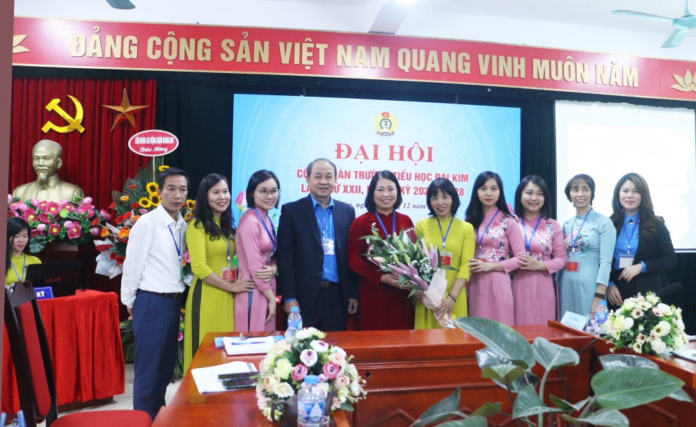 Trường Tiểu học Đại Kim: Đổi mới và nâng cao chất lượng hoạt động Công đoàn trong nhiệm kỳ mới