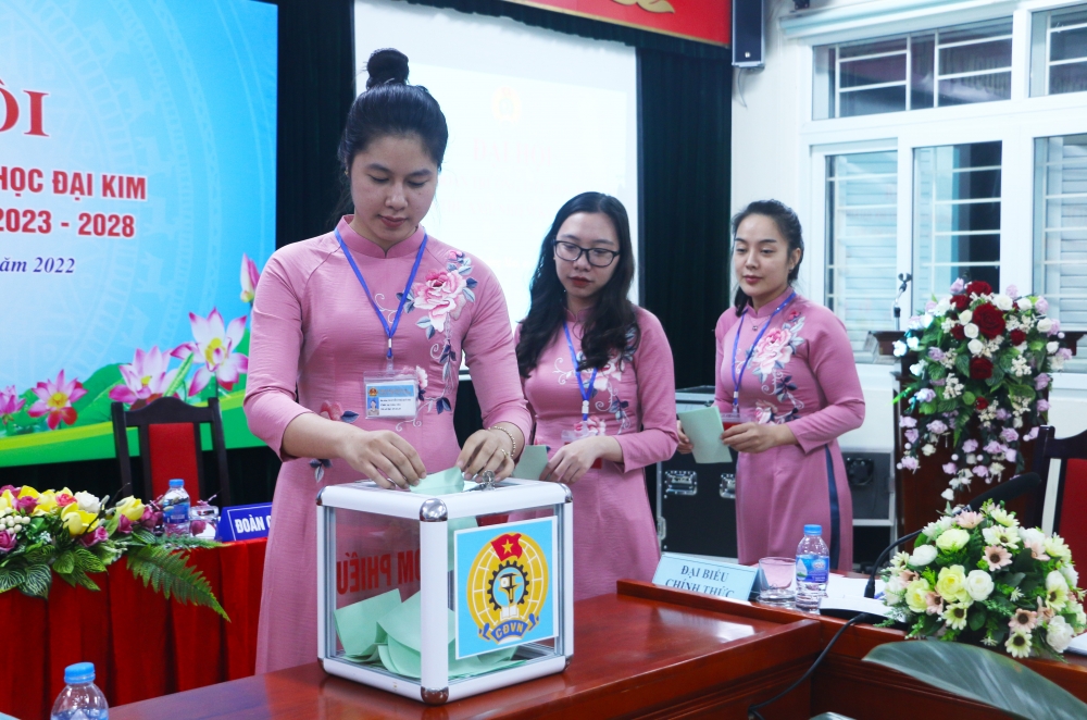 Trường Tiểu học Đại Kim: Đổi mới và nâng cao chất lượng hoạt động Công đoàn trong nhiệm kỳ mới