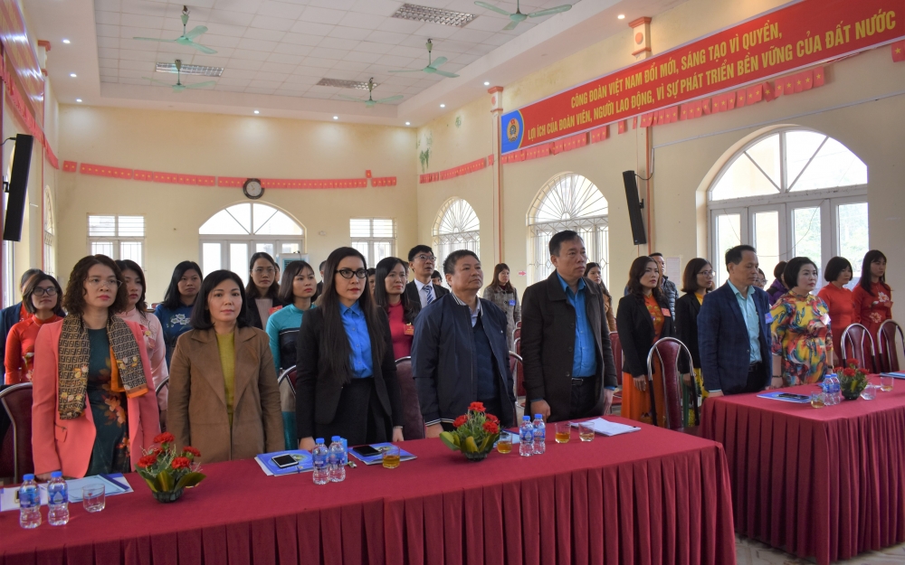 Đồng chí Nguyễn Danh Thiện được bầu giữ chức Chủ tịch Công đoàn Tổ chức TYM chi nhánh Mê Linh
