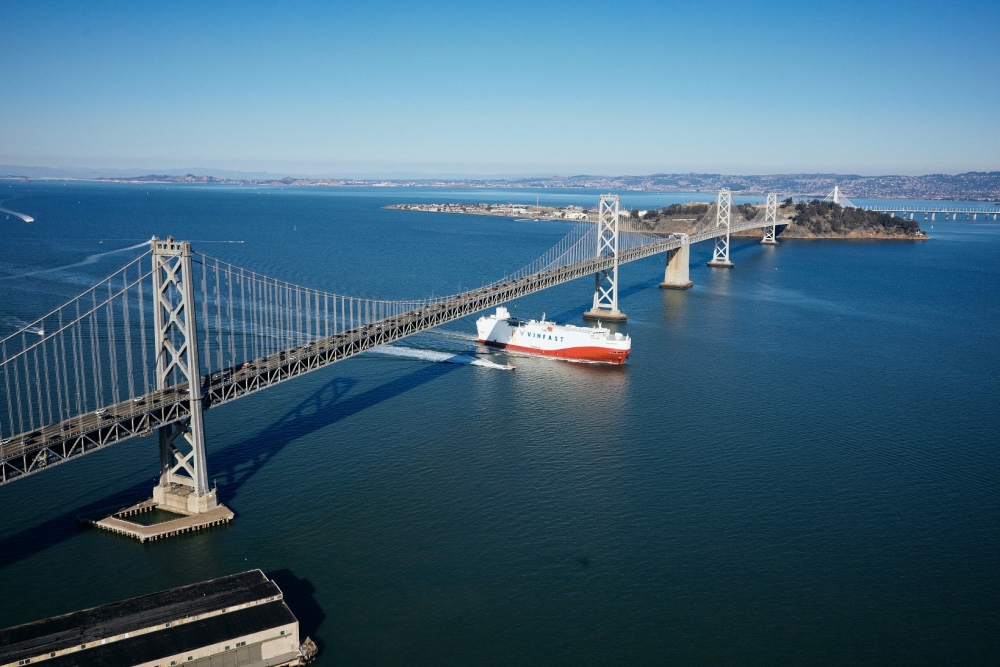 Lô xe đầu tiên cập cảng California – Vinfast nhận giấy phép bán hàng tại Mỹ