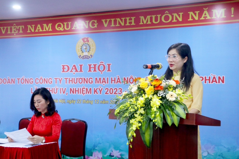 TRỰC TIẾP: Đại hội Công đoàn Tổng Công ty Thương mại Hà Nội khoá IV, nhiệm kỳ 2023-2028