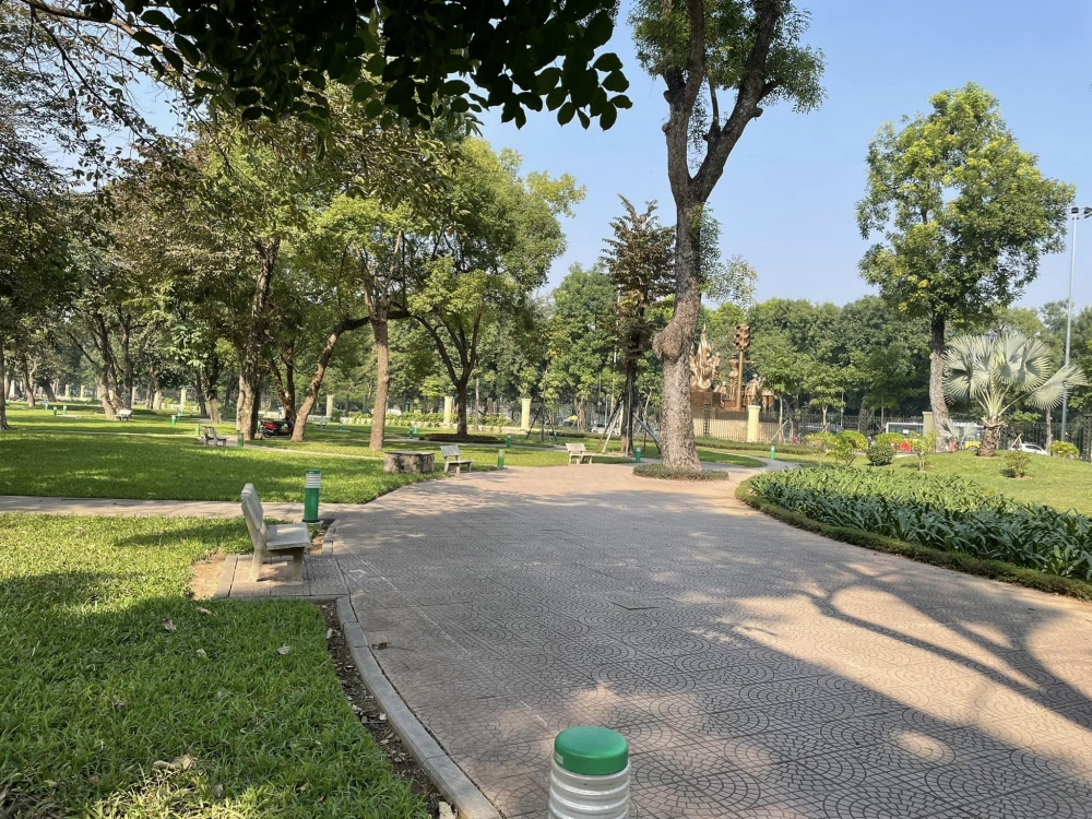 Hạ rào Công viên Thống Nhất, tạo không gian mở với phố đi bộ Trần Nhân Tông