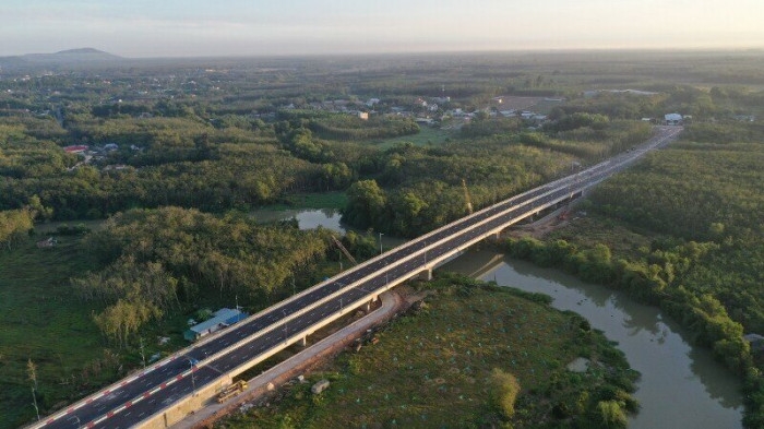 Thông xe dự án cầu, đường kết nối tỉnh Bình Dương với tỉnh Tây Ninh
