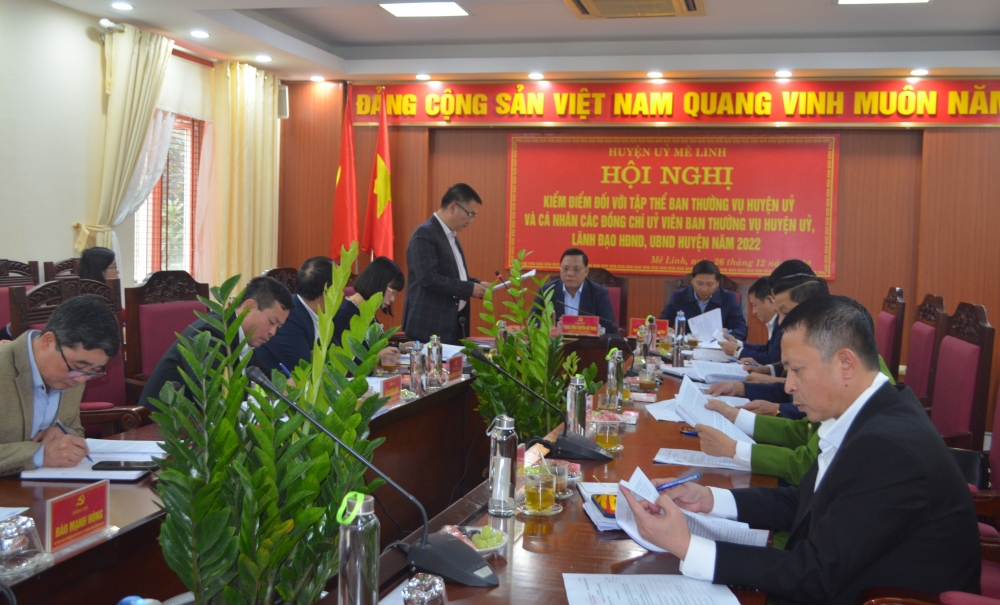 Huyện Mê Linh triển khai hiệu quả, sáng tạo nhiệm vụ chính trị năm 2022