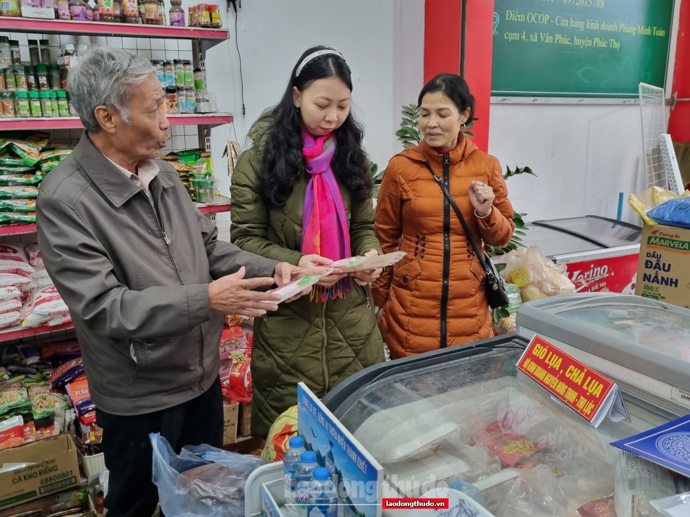 Hà Nội: Mở thêm điểm giới thiệu và bán sản phẩm OCOP tại huyện Phúc Thọ
