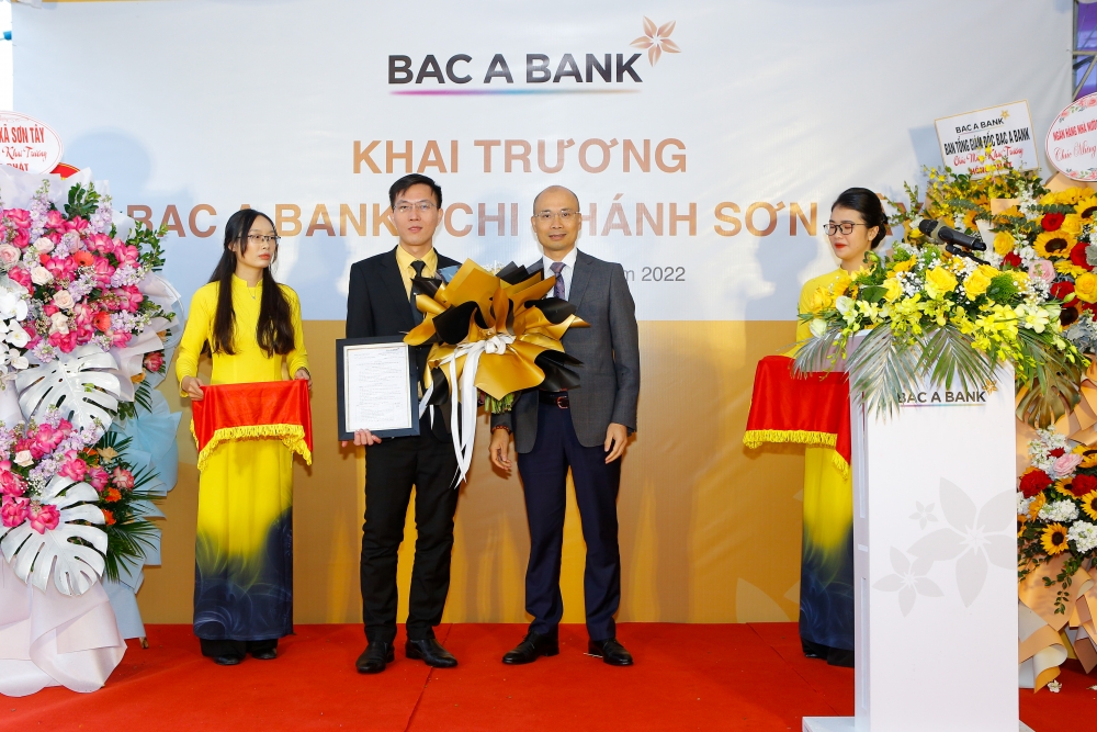 BAC A BANK mở rộng mạng lưới tại cửa ngõ phía tây Thủ đô Hà Nội