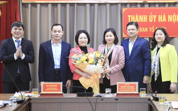 Biệt phái đồng chí Tường Thị Hồng Vân làm Phó Bí thư Đảng ủy Cục thuế Hà Nội