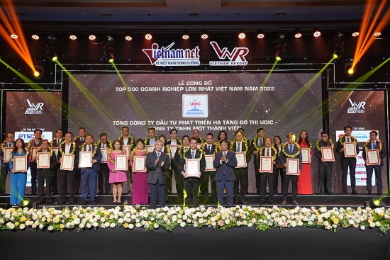 UDIC tiếp tục lọt vào Top 500 doanh nghiệp lớn nhất Việt Nam