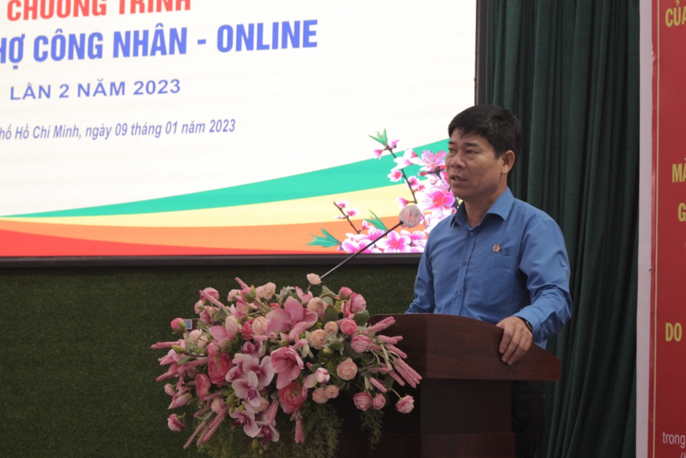 TP.HCM: Tổ chức phiên chợ Tết online dành cho người lao động khó khăn