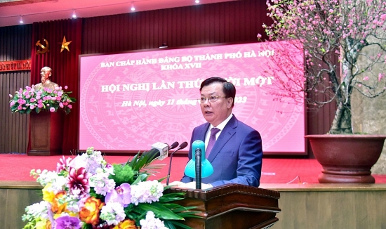 Khai mạc Hội nghị lần thứ Mười một, Ban Chấp hành Đảng bộ thành phố Hà Nội Khóa XVII