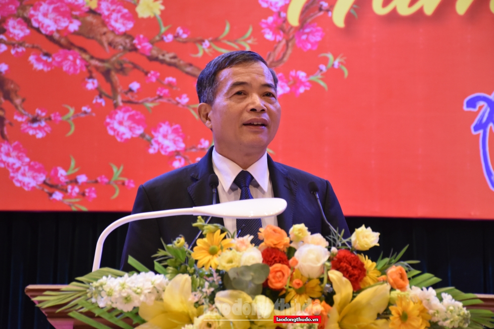 LĐLĐ thành phố Hà Nội gặp mặt cán bộ Công đoàn hưu trí nhân dịp Tết Nguyên đán
