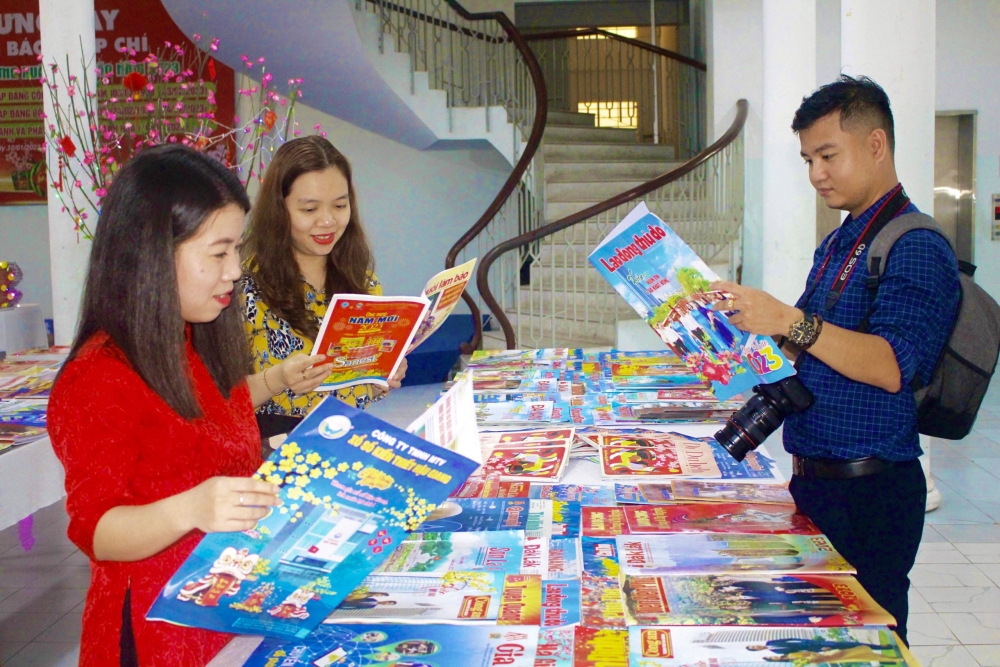Khánh Hòa: Trưng bày gần 2.000 ấn phẩm báo chí tại Hội báo xuân 2023