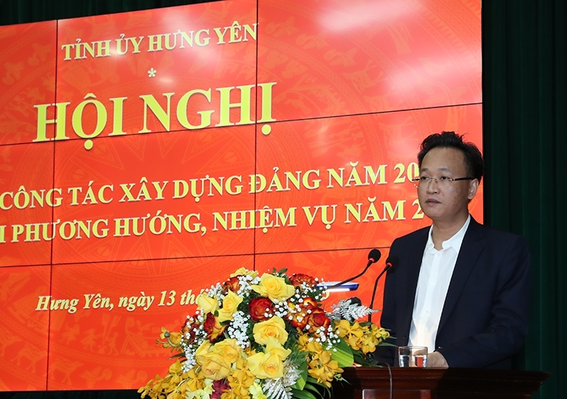 Hưng Yên: Xây dựng Đảng là then chốt, phát triển kinh tế là nhiệm vụ trọng tâm