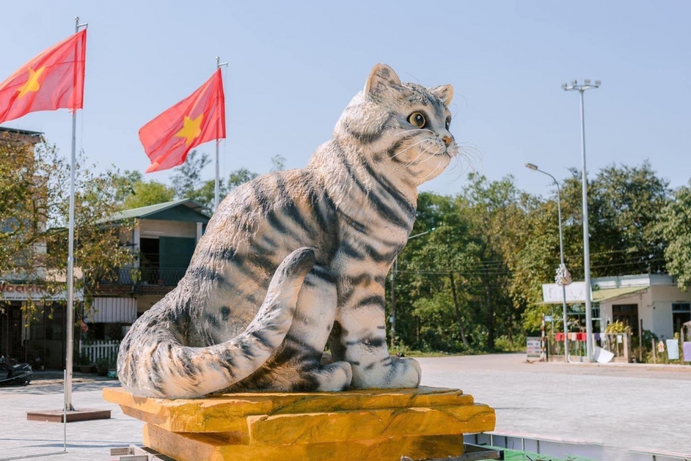 Độc đáo linh vật Mèo năm Quý Mão 2023 tại các địa phương