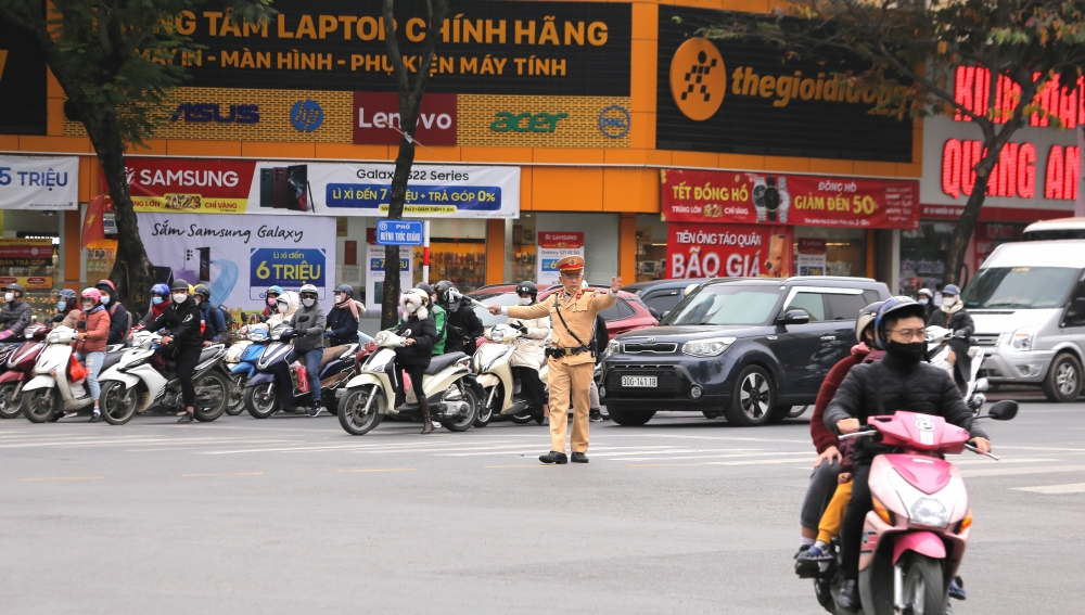 Cận cảnh đường Huỳnh Thúc Kháng kéo dài ngày thông xe