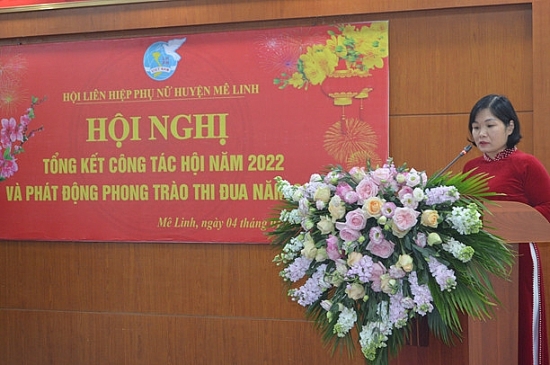 Hội Liên hiệp Phụ nữ huyện Mê Linh phát động phong trào thi đua năm 2023