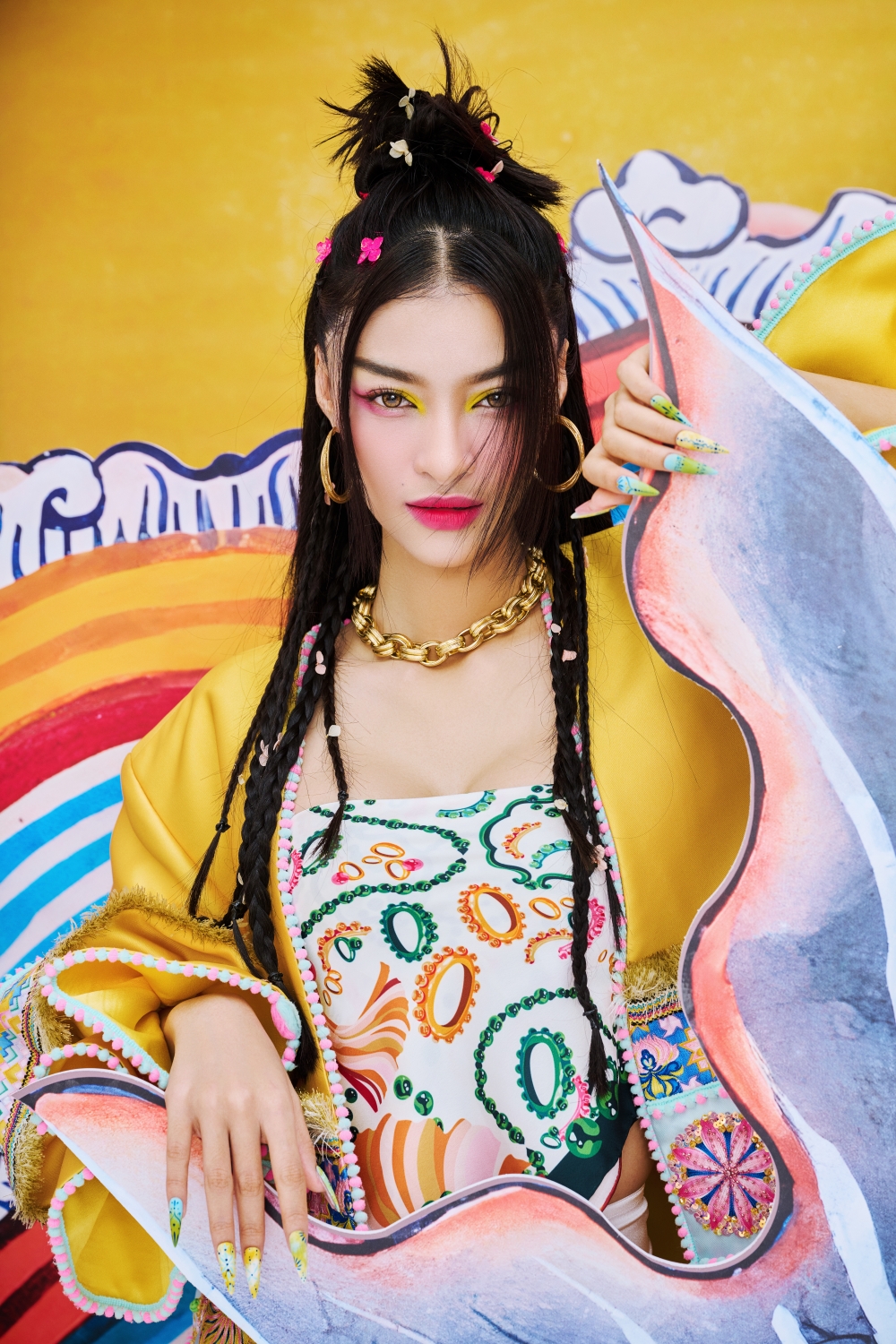 Vẻ đẹp đậm chất Á Đông của Á hậu Kiều Loan trong bộ ảnh Tết 2023