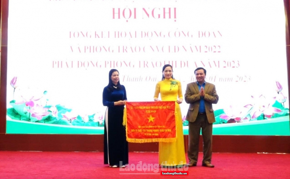 Công đoàn huyện Thanh Oai vững vàng bước vào năm Quý Mão 2023
