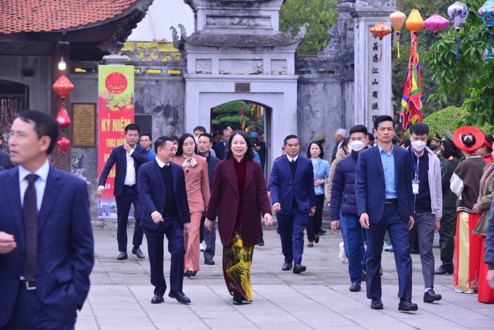 Huyện Mê Linh khai mạc Lễ hội đền Hai Bà Trưng năm 2023