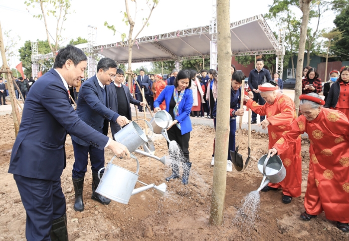 Huyện Thanh Trì phát động “Tết trồng cây đời đời nhớ ơn Bác Hồ”
