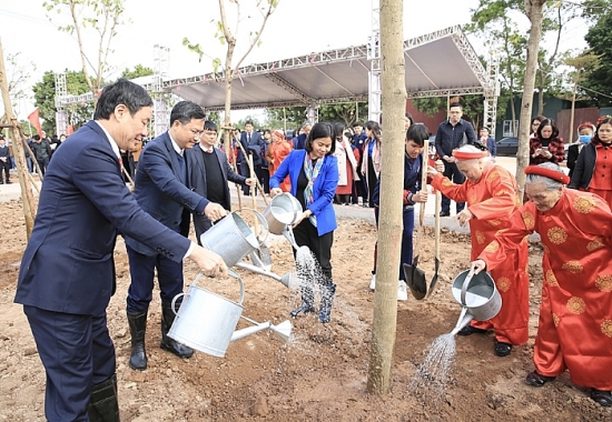 Huyện Thanh Trì phát động “Tết trồng cây đời đời nhớ ơn Bác Hồ”